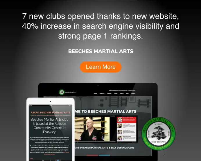 Beeches Martial Arts project
